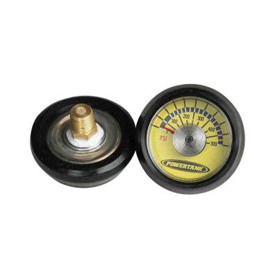 Spiral Gauge 500 PSI 1/8 Inch NPT Back Stem Power Tank