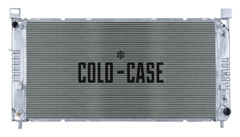 99-12 GM Truck w/o Oil Cooler Aluminum Performance Radiator Cold Case Radiators