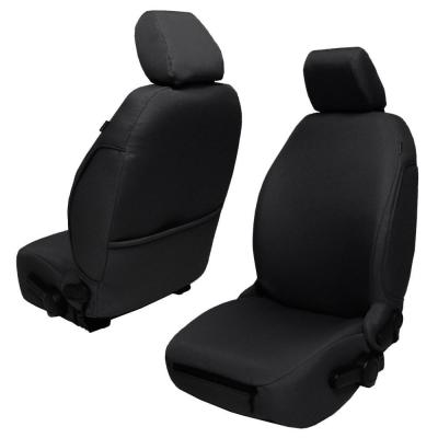 Jeep JK and JKU Front Seat Covers Base Line Performance 11-12 Wrangler JK Black Pair Bartact