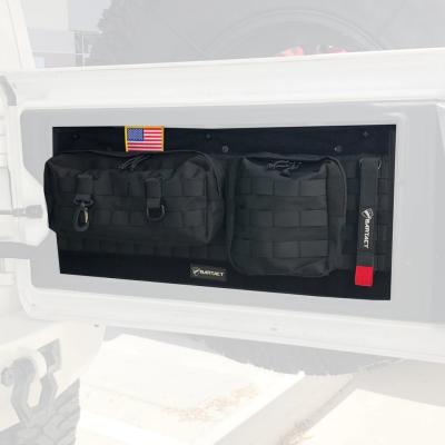 Tailgate Molle Panel Kit with Pouches for 18-22 Jeep Wrangler JL/JLU Bartact