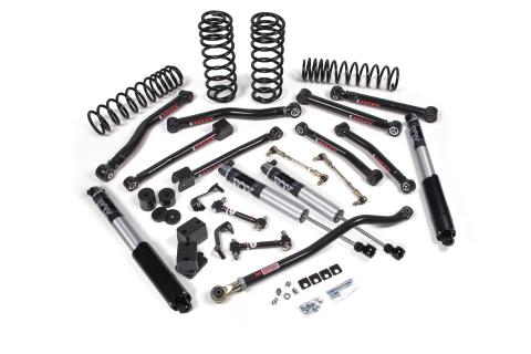 2018-2024 Jeep Wrangler JL J-Krawl 3.5 Inch Lift Kit 4 Door w/Fox 2.5 Performance Shocks HD Rate Coils JSPEC
