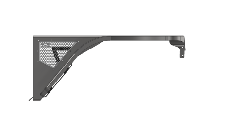 Alimunum Front Fenders 2 Inch Flare for Jeep TJ/LJ Motobilt