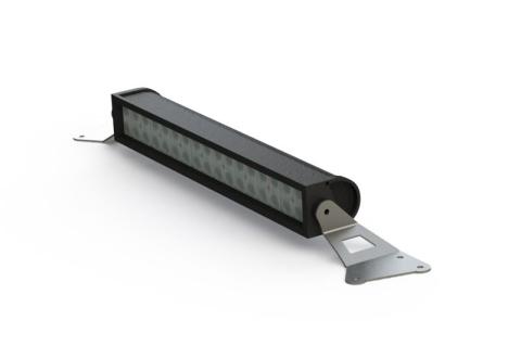 21.5 Inch LED Light Bar Hood Mount for Jeep CJ/YJ Motobilt