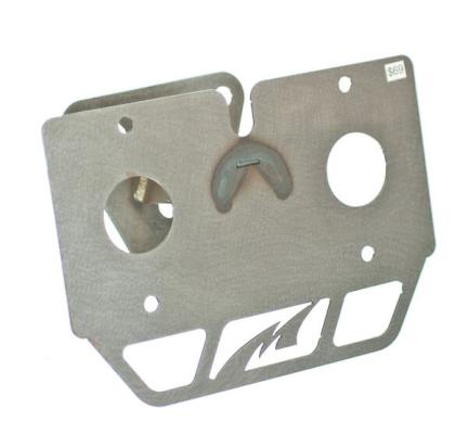 Spare Tire Tag Relocation Mount Motobilt