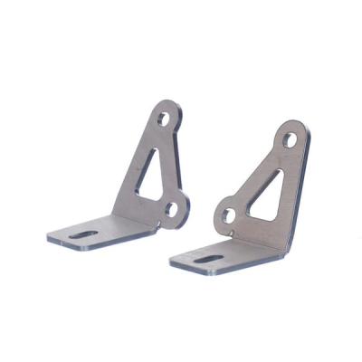 A-Pillar Light Mount Brackets for Jeep CJ/YJ Powdercoat Motobilt