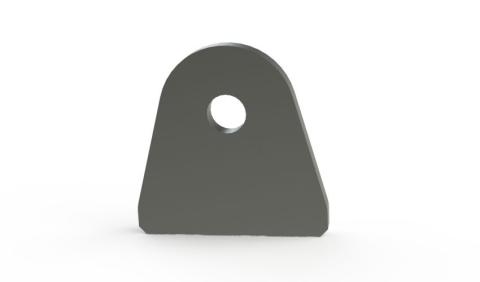 Poly Bushing or Shock Tab 2.5 Inch Base Motobilt