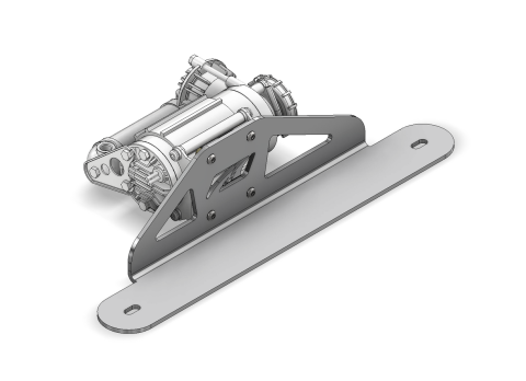 Underseat Mount for ARB Compressor - JL/JLU/JT Motobilt