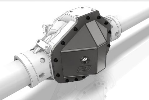 14 Bolt Rear Diff Cover for ECGS / Fusion 4x4 Axles Motobilt