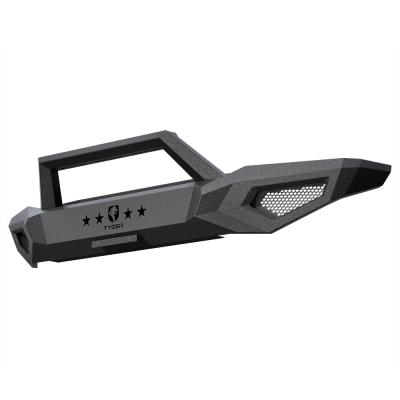 Front Bumper Kit For 14-20 Tundra Textured Black Rock Crawler Tyger Auto