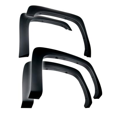 Fender Flares For 07-13 Silverado 1500 2500HD 3500HD 6.5 8 Ft Bed Not for Sierra Excl 07 Classic Paintable FineTextured Matte Black Factory Style 4PC Tyger Auto