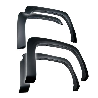 Fender Flares For 07-13 Silverado 1500 5.8 Short Bed Not for Sierra Excl. 07 Classic Paintable Fine-Textured Matte Black Factory Style Set 4 Piece Tyger Auto