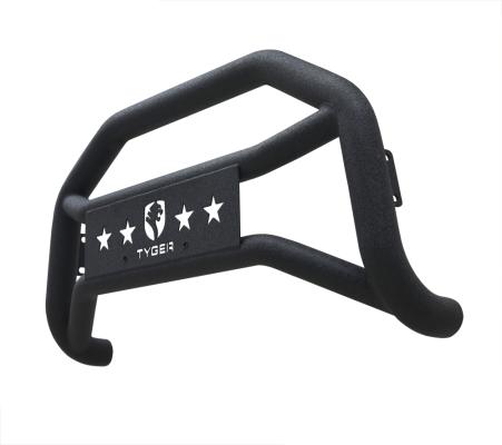 Front Bumper Guard For 05-07 Ford F250/350/450/550 Super Duty Textured Black Light Mount Bull Bar Tyger Auto