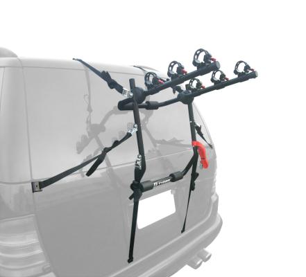 Deluxe 3-Bike Trunk Mount Bicycle Rack Tyger Auto