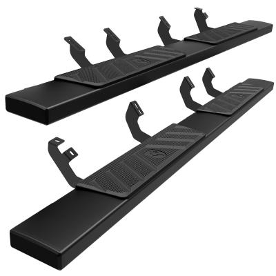 6 Inch Riser Running Boards Compatible with 24 Toyota Tacoma Double Cab Side Step Rails Nerf Bars Tyger Auto
