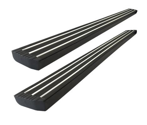 Running Boards Side Step Rails Nerf Bars For 09-18 Dodge Ram 1500 Incl. 19-22 Classic 10-20 2500/3500 Crew Cab 4.75 Inch Wide 85 Inch Long Tyger Auto