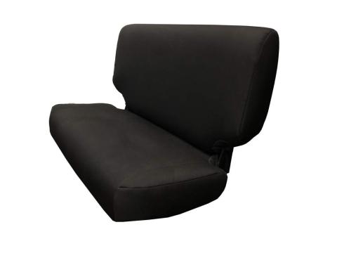 Jeep TJ/LJ Base Line Performance Rear Bench Seat Covers 03-06 Wrangler TJ Black Bartact