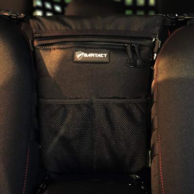 Universal Fabric Seat Bag and Pet Divider Black Bartact