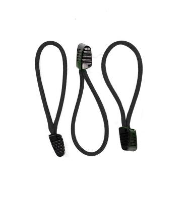 550 Paracord Zipper Pulls With Plastic Tips 3 Pack Black Bartact