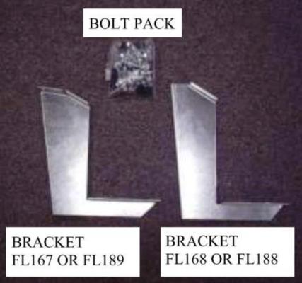 Running Board Mounting Bracket Kit For Transender Running Boards 10-23 Toyota 4Runner W/Cladding Heavy Gauge Steel Silver Owens Products