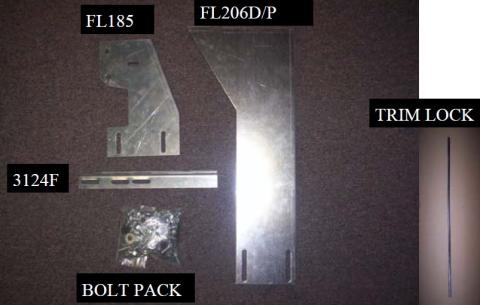 Running Board Mounting Bracket Classicpro Series 4 Inch Riser Brackets 11-18 Ram 2500/3500 W/O Flares Excludes Chassis Cab Heavy Gauge Steel Silver Owens Products