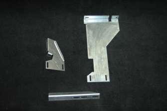 Running Board Mounting Bracket Fusion Bracket Kit 14-18 Silverado/Sierra Double Cab Heavy Gauge Steel Silver Owens Products