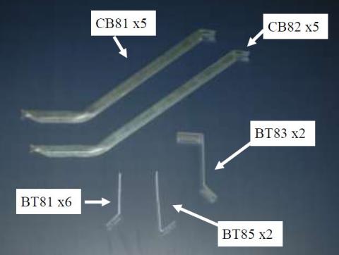 Running Board Mounting Bracket Owens Molded Factory 15-18 Ford Transit Van 148 Inch Heavy Gauge Steel Silver Owens Products