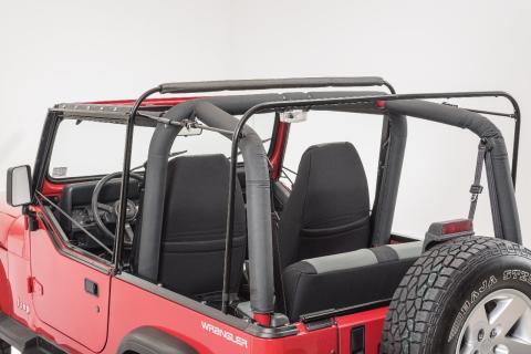 Jeep YJ Complete Replacement Hardware Kit For 87-95 Wrangler YJ Black MasterTop