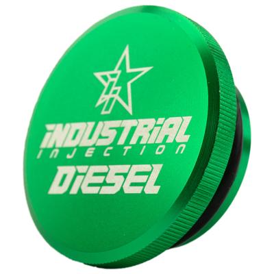 Dodge Fuel Filler Cap For 13-18 Ram Anodizws Billet Industrial Injection