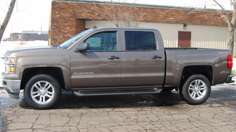 Running Boards Glastep Plus Custom Molded Fiberglass 15-18 Silverado/Sierra 2500/3500 W/Diesel Crew Cab Fiberglass Gray Owens Products