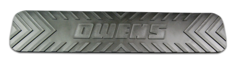 Step Pad for Owens Running Boards / 4 x 20 Inches / Each / Molded TPO / Owens Products