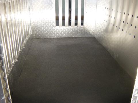 Rubber Floor Mats for Hunter Series Dog Box Compartments / Fits Model 55040 and 55053 Box / Owens Products