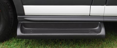 Running Boards Owens TPO Molded Factory 15-18 Ford Transit Cutaway Van TPO Owens Products