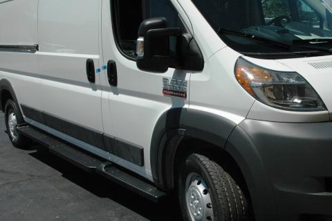 Running Boards Owens TPO Molded Factory 14-17 Dodge Promaster Wide Step 159 Inch TPO Owens Products