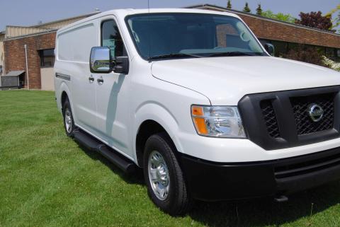 Running Boards Owens TPO Molded Factory 11-17 Nissan NV Full Size Van TPO Owens Products