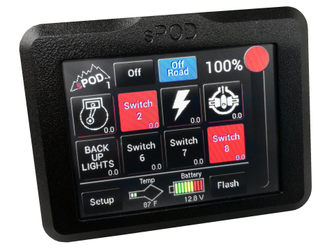 Add-On Touchscreen for 8 Circuit Systems
