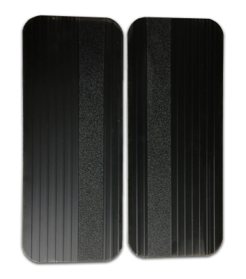 Mud Flaps Owens Classic Aluminum Mudflaps / Rectangular / Extruded Aluminum / Universal Fit / 6.5 x 16 / Black / Owens Products