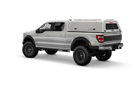 F-150 Truck Bed Cap SmartCapEVOc Commercial OEM White For 21-24 Ford F-150 6.5 Foot Standard Bed SmartCap