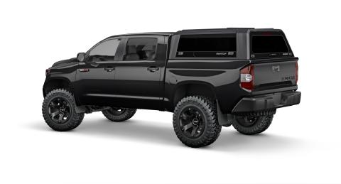 Tundra Truck Bed Cap SmartCap EVO Sport Matte Black For 22-24 Toyota Tundra 6.5 Foot Standard Bed SmartCap