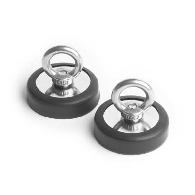 Magnetic Anchor for Truck / Van Awning Silver Pair Moonshade