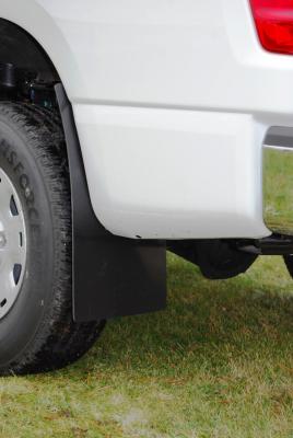 Mud Flaps Owens TPO Single Rear Wheel Mudflaps 16-23 Nissan Titan XD / 12 x 20 / Owens Products