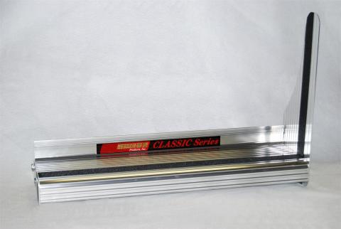 Running Boards Classicpro Series Extruded 2 Inch 97-23 Chevrolet Full Size Van Cutaway Chassis W/O Cladding 2 Inch Riser Aluminum Bright Owens Products
