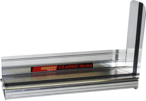 Running Boards Classicpro Series Extruded 4 Inch 97-23 Chevrolet/GMC Full Size Van Cutaway Chassis W/O Cladding 4 Inch Riser Aluminum Bright Owens Products