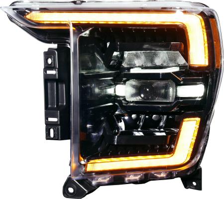 Ford F150 Headlights For 21+ F150 Amber DRL Infinite Series Sold As Set OLM