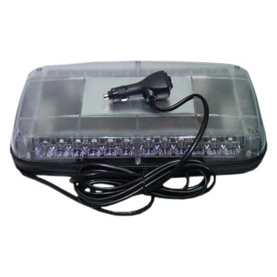36 LED High-Powered Magnetic Beacon Clear Lens and Amber LEDs Race Sport Lighting