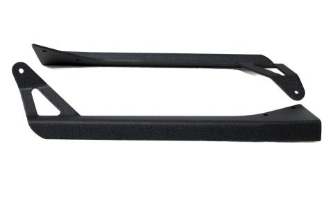 87-96 Jeep Wrangler YJ 50 inch Straight Light Bar Window Pillar Brackets Race Sport Lighting