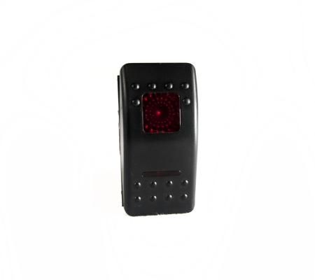 LED Rocker 12 Volt On/Off Switch Red Race Sport Lighting
