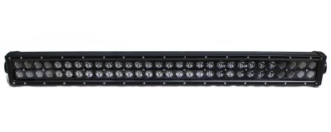 30 Inch LED Light Bar Straight Double Row Silver Combo Flood/Beam Straight Hi Performance Light Bar 180w Blacked Out Series  Race Sport Lighting