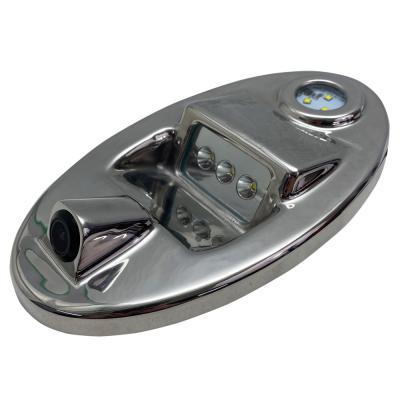 Professional 316 Stainless Marine Grade Custom Docking LED and Camera Combo Lighting System Race Sport Lighting