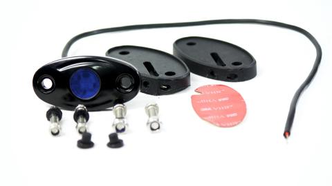 LED Glow POD Station Lights Blue AKA Rock Lights Each 9W/720LM IP68 Race Sport Lighting