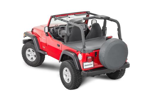 Jeep TJ Tonneau Cover For 03-06 Wrangler TJ Black Diamond MasterTop